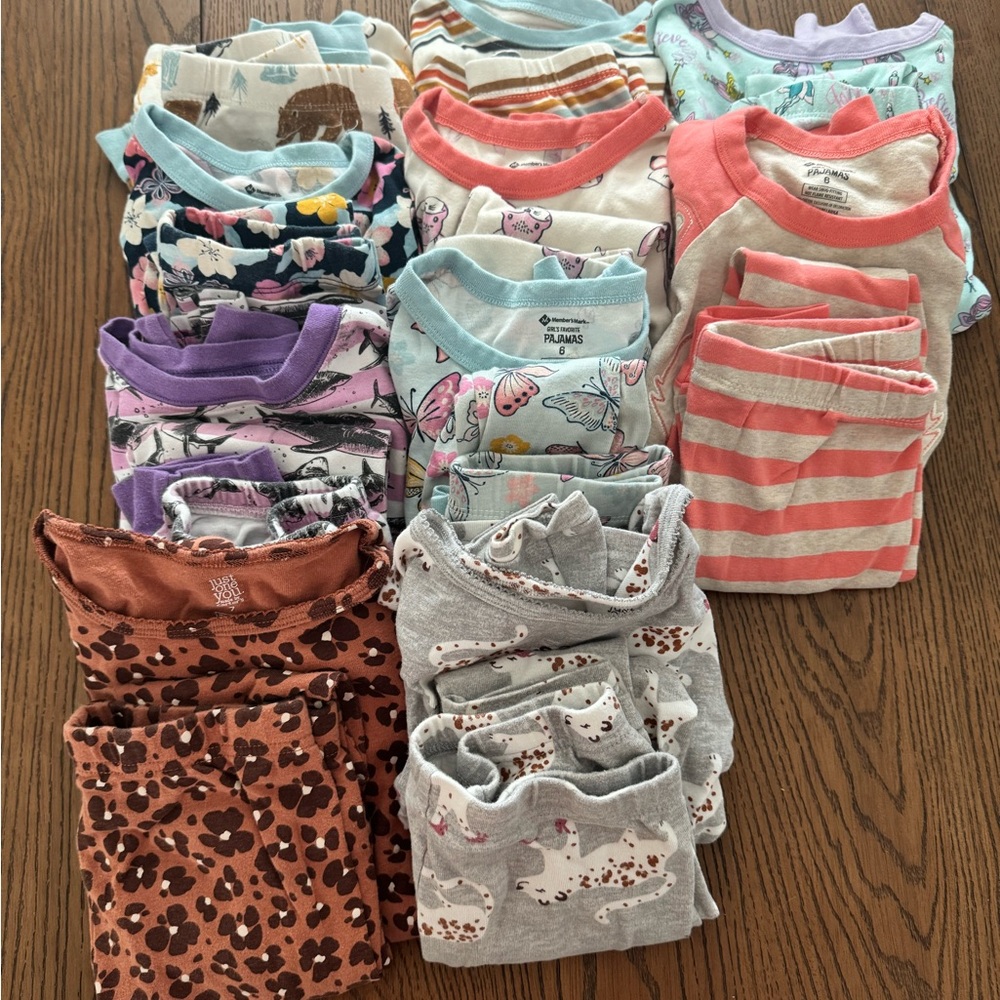 Girls PJ Bundle - Multicolor and design
